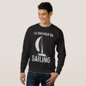 Kapitein Sail Seaman Seafrer Seehund Trui (Voorkant volledig)