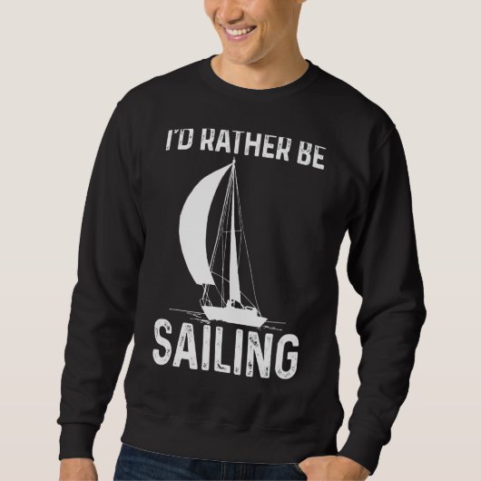 Kapitein Sail Seaman Seafrer Seehund Trui (Voorkant)