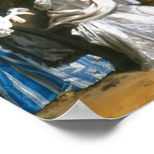 Kapitein Samuel Pocklington, George Stubbs Fine Ar Poster (Hoek)