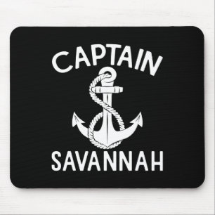 Kapitein Savannah Jacht Varend Schip Anker Boot  Muismat