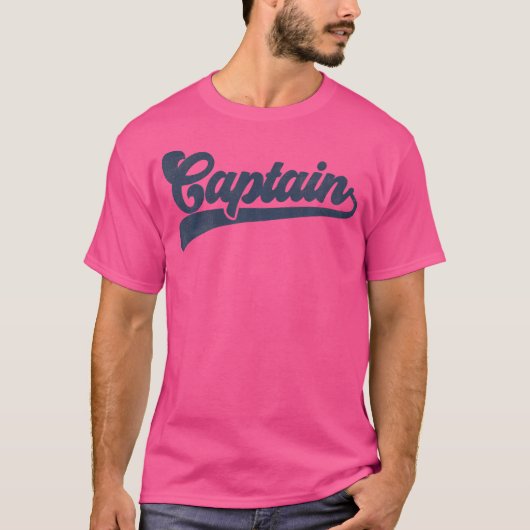 Kapitein Schattig T-shirt (Voorkant)