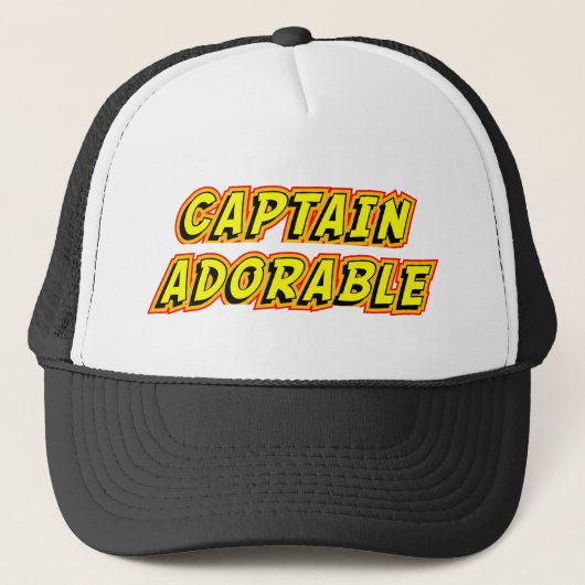 Kapitein Schattig Trucker Pet (Voorkant)