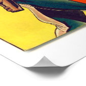 Kapitein Science  Comic Book Hoesje Poster (Hoek)