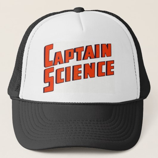 Kapitein Science Trucker Pet (Voorkant)