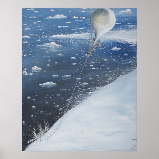 Kapitein Scott Antarctica's eerste Aeronaut. 4e Poster (Voorkant)