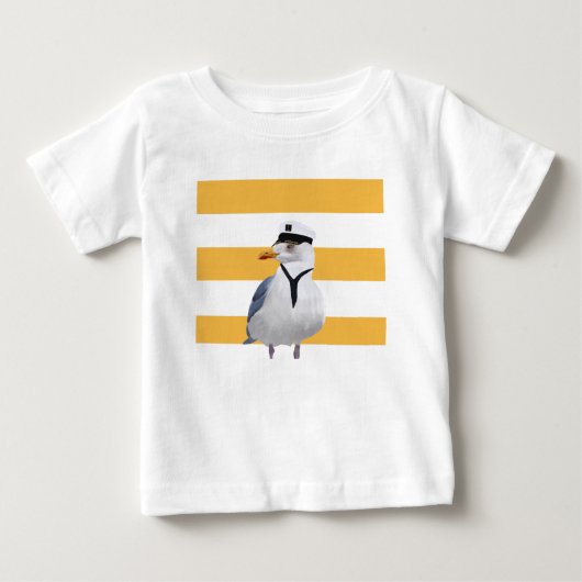 Kapitein Seagull Yellow Stripes (Voorkant)