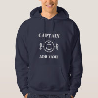 Kapitein Seahorse Anchor Add Name of Boat Name Blu