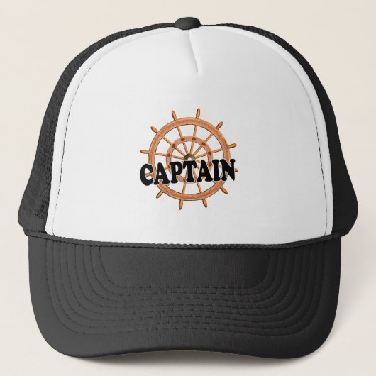 Kapitein Shredders Trucker Pet (Voorkant)
