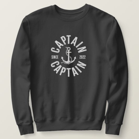 Kapitein sinds 2022 Sweatshirts Trui (Design voorkant)