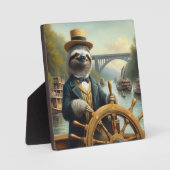 Kapitein Sloth Riverboat Fotoplaat (Voorkant)
