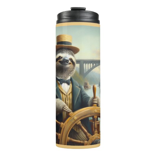 Kapitein Sloth Riverboat Thermosbeker (Voorkant)