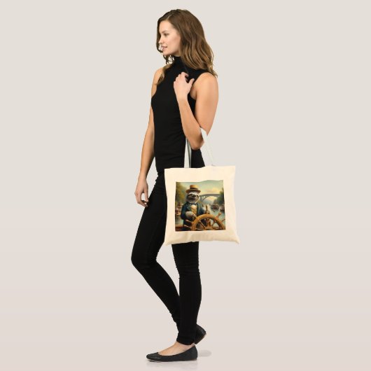 Kapitein Sloth Riverboat Tote Bag (Voorkant (model))