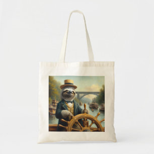 Kapitein Sloth Riverboat Tote Bag