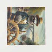 Kapitein Sloth Riverboat Wandkleed (Voorkant (horizontaal))