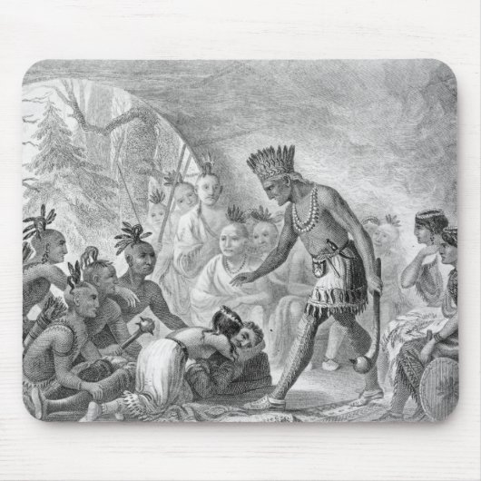 Kapitein Smith gered door Pocahontas Muismat (Voorkant)