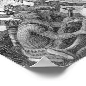 Kapitein Smith gered door Pocahontas Poster (Hoek)