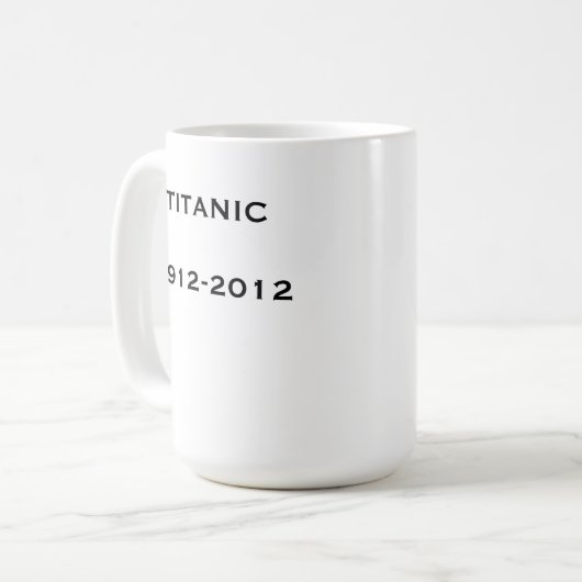 Kapitein Smith Titanic Koffiemok (Voorkant links)