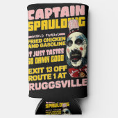 Kapitein Spaulding Fried Chicken, horror Seltzer Blikjeskoeler (Voorkant)