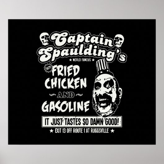 Kapitein Spauldings Poster (Voorkant)