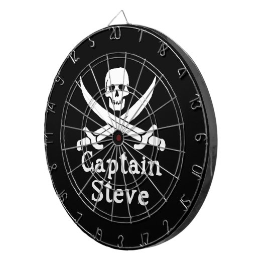 Kapitein Steve Dartbord (Voorkant Rechts)