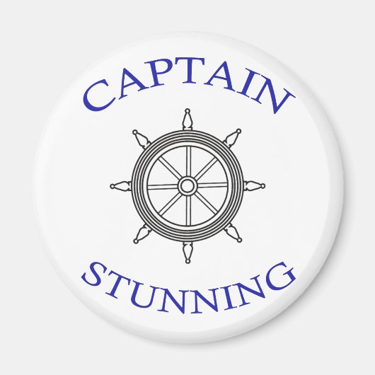 Kapitein Stunning Magneet (Voorkant)