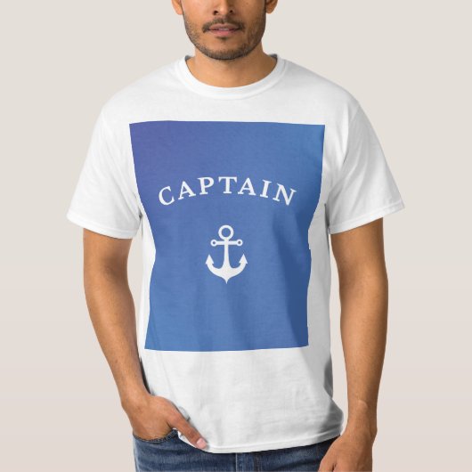 Kapitein T-shirt (Voorkant)