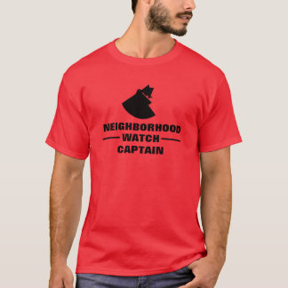 Kapitein T-Shirt van de buurtwacht