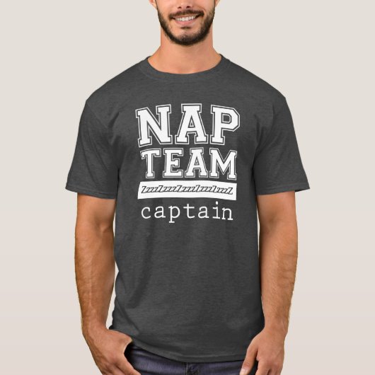 Kapitein T-Shirt van het Nap-team (Voorkant)