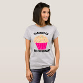 KAPITEIN T-Shirts, SPRINKLES ZIJN VOOR WINNERS T-S T-shirt (Voorkant volledig)