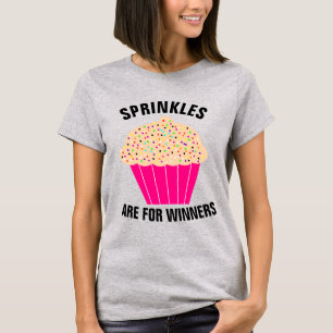 KAPITEIN T-Shirts, SPRINKLES ZIJN VOOR WINNERS T-S T-shirt