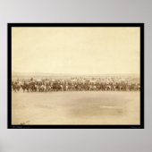 Kapitein Taylor en 70 Indische Scouts SD 1891 Poster (Voorkant)