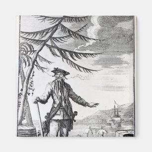 Kapitein Teach, gewoonlijk Blackbeard genoemd Magneet