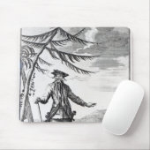 Kapitein Teach, gewoonlijk Blackbeard genoemd Muismat (Met muis)