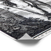 Kapitein Teach, gewoonlijk Blackbeard genoemd Poster (Hoek)