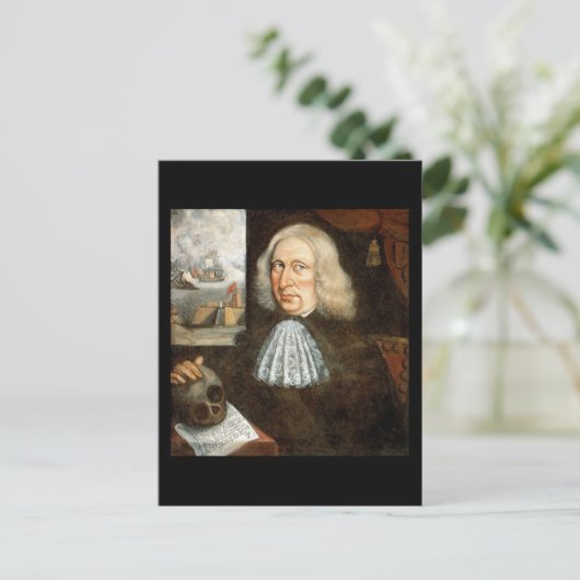 Kapitein Thomas Smith Self Portrait Briefkaart (Staand voorkant)