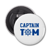 Kapitein Tom Button Flesopener (Voorkant)