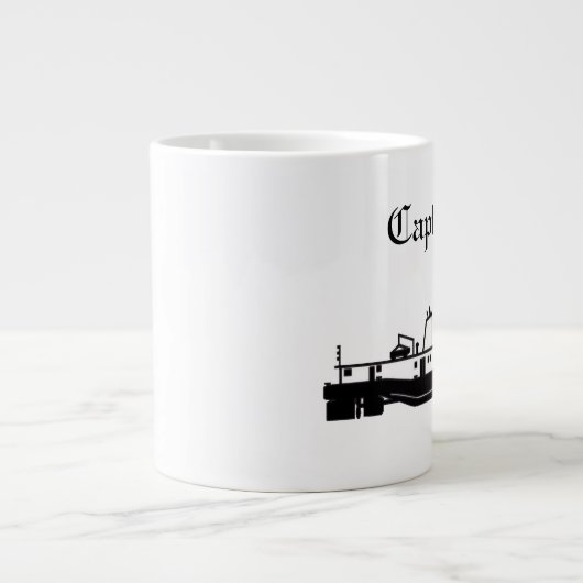 Kapitein Towboot Grote Koffiekop (Voorkant)