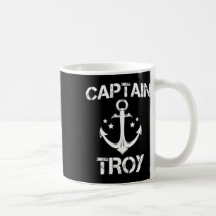 Kapitein Troy Funny Verjaardag Gepersonaliseerde N Koffiemok