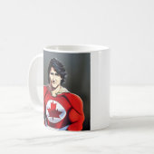 Kapitein Trudeau, Canadese Hero Koffiemok (Voorkant links)