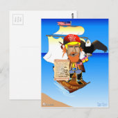 Kapitein Trump Briefkaart (Voorkant / Achterkant)