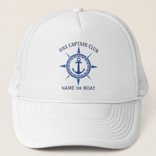 Kapitein Uw Bootnaam  Trucker Pet