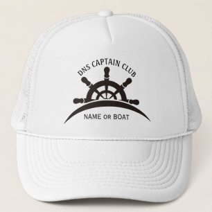 Kapitein Uw Bootnaam  Trucker Pet