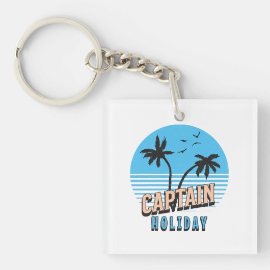 Kapitein Vakantie Sleutelhanger (voorkant)