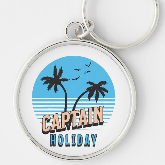 Kapitein Vakantie Sleutelhanger (Voorkant)
