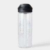 Kapitein Vakantie Waterfles (Achterkant)