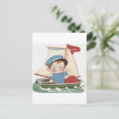 kapitein Valentijn Feestdagenkaart (Staand voorkant)