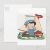 kapitein Valentijn Feestdagenkaart (Voorkant / Achterkant)