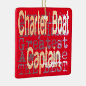 Kapitein van charter Extraordinaire Keramisch Ornament (Rechts)