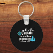 Kapitein van de boot Chaparral Boats Sleutelhanger (Voorkant)