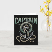 Kapitein van de boot kaart (Gele Bloem)